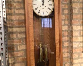 TREND Grandfather clock made by SLIGH FURNITURE COMPANY in Zeeland , Michigan $700