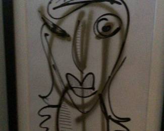 4 individual drawings signed. Purchased by artist MIGUEL LOPEZ VASQUEZ From Galleria Contempo CERTIFICATE OF AUTHENTICITY