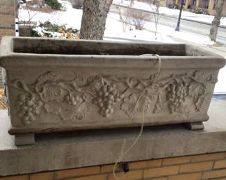 GETHSEMANE GARDEN FIXTURES 5 total. 2 measuring 38x 13.5”. 3 measuring 34x9”. Large priced at $175. Smaller $135.