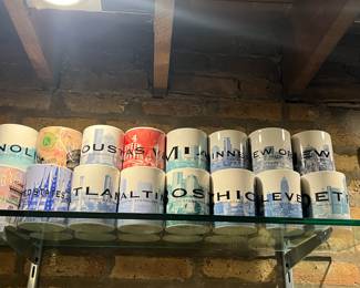 STARBUCKS collectors travel/ city mugs. Priced individually
