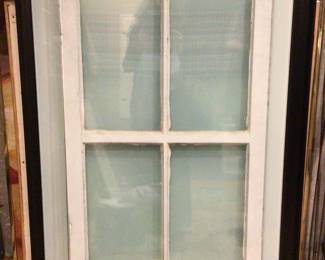 Antique window for artist’s imagination