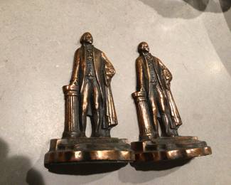 Antique bookends