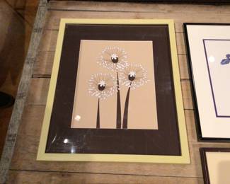 Playful midcentury print