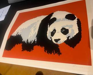 1960s hand signed litho Penman