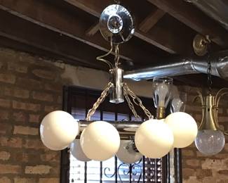 Midcentury modern light fixtures1960s $450