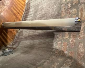 Long vintage 1970s bar light