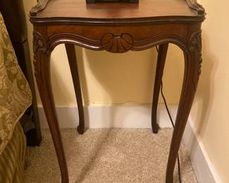 Antique bedside table