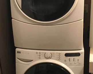 Stackable washer and dryer - Kenmore Elite