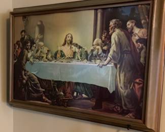 Electrified picture of the Last Supper