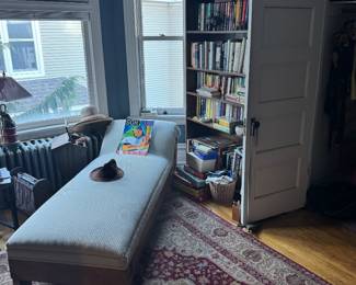 vintage chaise lounge