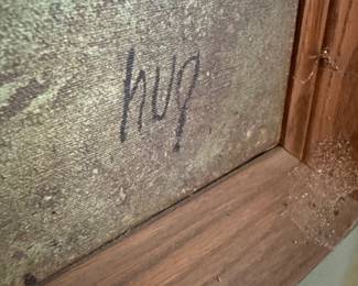 Attributed to Fritz Rudolf Hug Elephant Study Oil on Canvas Mid-20th Century Price: $1,200