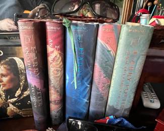 Full set of First American edition of Harry Potter books