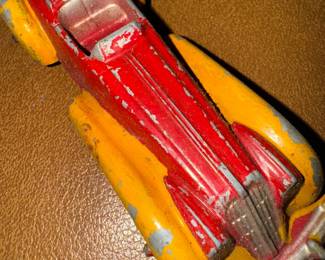 Vintage toy car, Hand-painted, $76