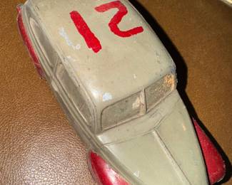 Vintage toy car, Hand-painted, $75