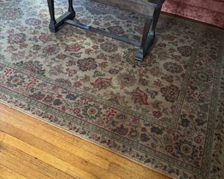 vintage Indian wool rug