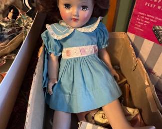 1950 Ideal Toni Doll In Original Box W Clothing