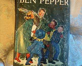 Vintage 1937 Ben Pepper – Five Little Peppers Story – Margaret Sidney – Houghton Mifflin – Original Dust Jacket