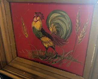 Name: Folk Art Farm Rooster Wall Decor Price: $75