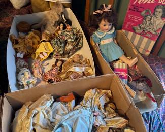 1950 Ideal Toni Doll In Original Box W Clothing