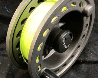 ORVIS TURBINE II ROCKY MOUNTAIN FLY REEL, 5.8oz, 3-5wt, AEROSPACE GRADE T6 ALUMINUM ALLOY WITH SOFT CASE