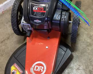 DR POWER EQUIPMENT EX675 GAS POWERED WALK BEHIND STRING TRIMMER