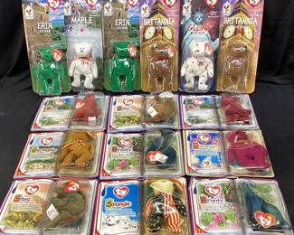 18 TY MCDONALDâ€™S HAPPY MEAL BEANIE BABY TOYS