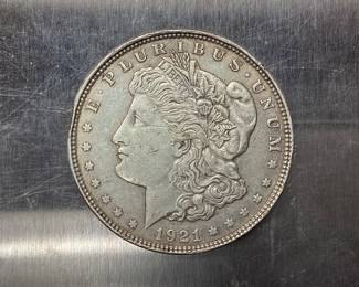  1921-P MORGAN SILVER DOLLAR PHILADELPHIA MINT
