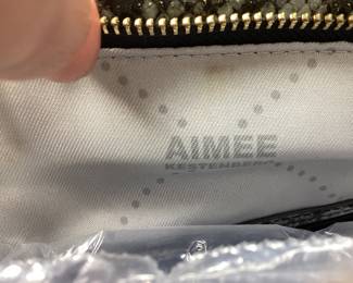  AIMEE KESTENBERG TUSCANY HOBO BAG SOFT GREY COBRA PRINT