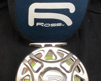 ROSS REELS F1 FLY FISHING ARBOR SALT WATER REEL, CARBON FIBER IN DRAG & CONSTRUCTION FOR STRENGTH & REDUCED WEIGHT, T6 ALUMINUM ALLOY. TARPON IN THE KEYS, RED DRUM AT THE OUTER BANKS