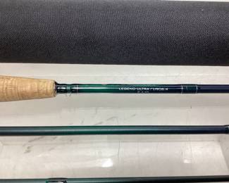  ST CROIX LEGEND ULTRA U906.4 FLY FISHING ROD, 9ft, 6wt, WITH TRAVEL TUBE