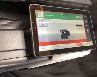 KONICA MINOLTA BUZHUB 4750i COPIER, SCANNING MACHINE, ERROR CODE NO SHIPPING PICKUP ONLY