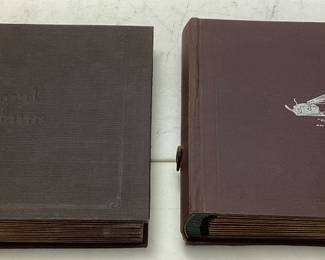 (2) ALBUM BOOKS OF 78 RECORDS, 22 TOTAL, DECCA, VICTOR, COLUMBIA