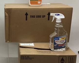 (7) 6 CASES OF HIGHMARK STAINLESS STEEL CLEANER & & POLISHER-72 BOTTLES, 1 BOX OF MULTI-SURFACE CLEANER-9 BOTTLES