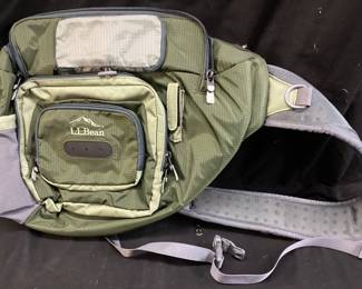L.L. BEAN FISHING SLING PACK, CROSSBODY DESIGN