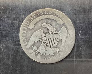 1833 CAPPED BUST HALF DOLLAR