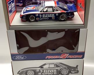 RARE BRUCE JENNER 7 ELEVEN CITCO ROUSH RACING 1/18 SCALE DIE CAST. LIMITED EDITION 1297 of 1504 MADE