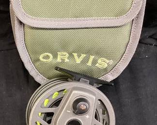 ORVIS TURBINE II ROCKY MOUNTAIN FLY REEL, 5.8oz, 3-5wt, AEROSPACE GRADE T6 ALUMINUM ALLOY WITH SOFT CASE