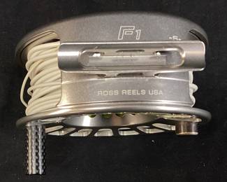 ROSS REELS F1 FLY FISHING ARBOR SALT WATER REEL, CARBON FIBER IN DRAG & CONSTRUCTION FOR STRENGTH & REDUCED WEIGHT, T6 ALUMINUM ALLOY. TARPON IN THE KEYS, RED DRUM AT THE OUTER BANKS