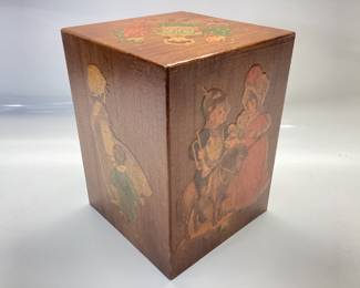 VINTAGE FAIRYTALE NESTING BOX CHRISTMAS THEME