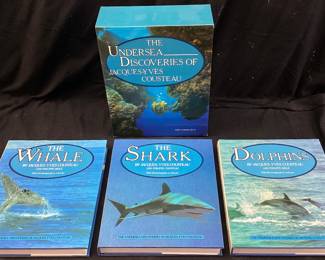 THE UNDERSEA DISCOVERIES OF JACQUES COUSTEAU, THE WHALE, THE SHARK, THE DOLPHINS