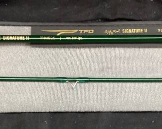  TFO NXT FLY ROD/REEL KIT & TFO SIGNATURE II FLY FISHING ROD, 8ft 4wt, TF 04 80 2S TFO NXT LA 1 REEL