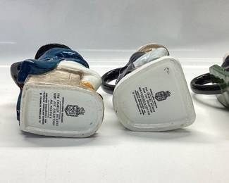  4 WOOD & SONS ENGLAND THE CHARLES DICKENS TOBY JUG COLLECTION