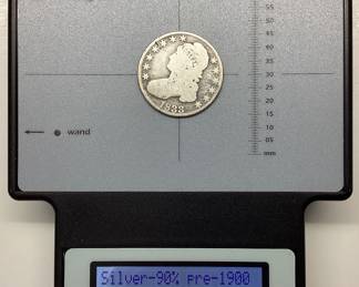 1833 CAPPED BUST HALF DOLLAR