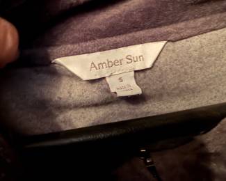 Amber Sun Grey Plush Fleece | $30