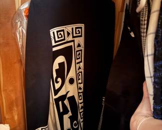 Rare Vintage 1970s Paganne by Gene Berk Gown 1970s |  100% Polyester knit |  $275