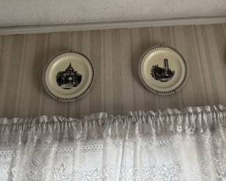 Vintage Limoges Set of 4 Rare Collectible Porcelain Painted Plates | $100