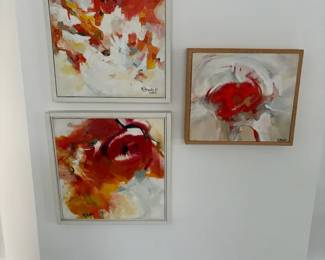  015 Abstract Paintings By Artist M Brooks