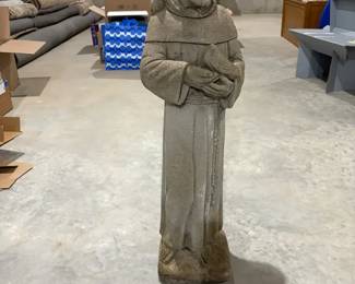 St Francis Cast Stone Garden Statue