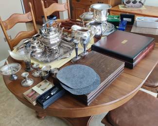 dining room table and chairs