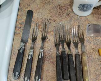 civil war era flatware